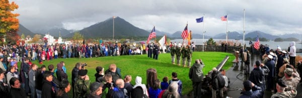 Alaska Day Transfer Reenactment Ceremony on Baranof Castle Hill