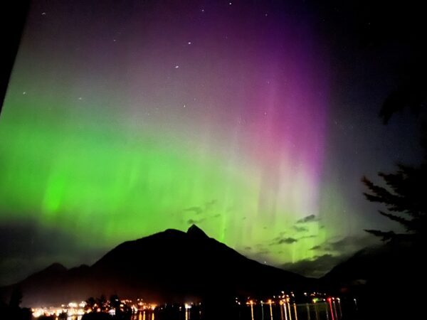 Northern lights in Sitka